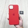 Apple Silicone with MagSafe - Red