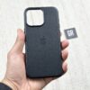 Apple Leather with MagSafe - Black
