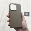 Apple Leather with MagSafe - Taupe