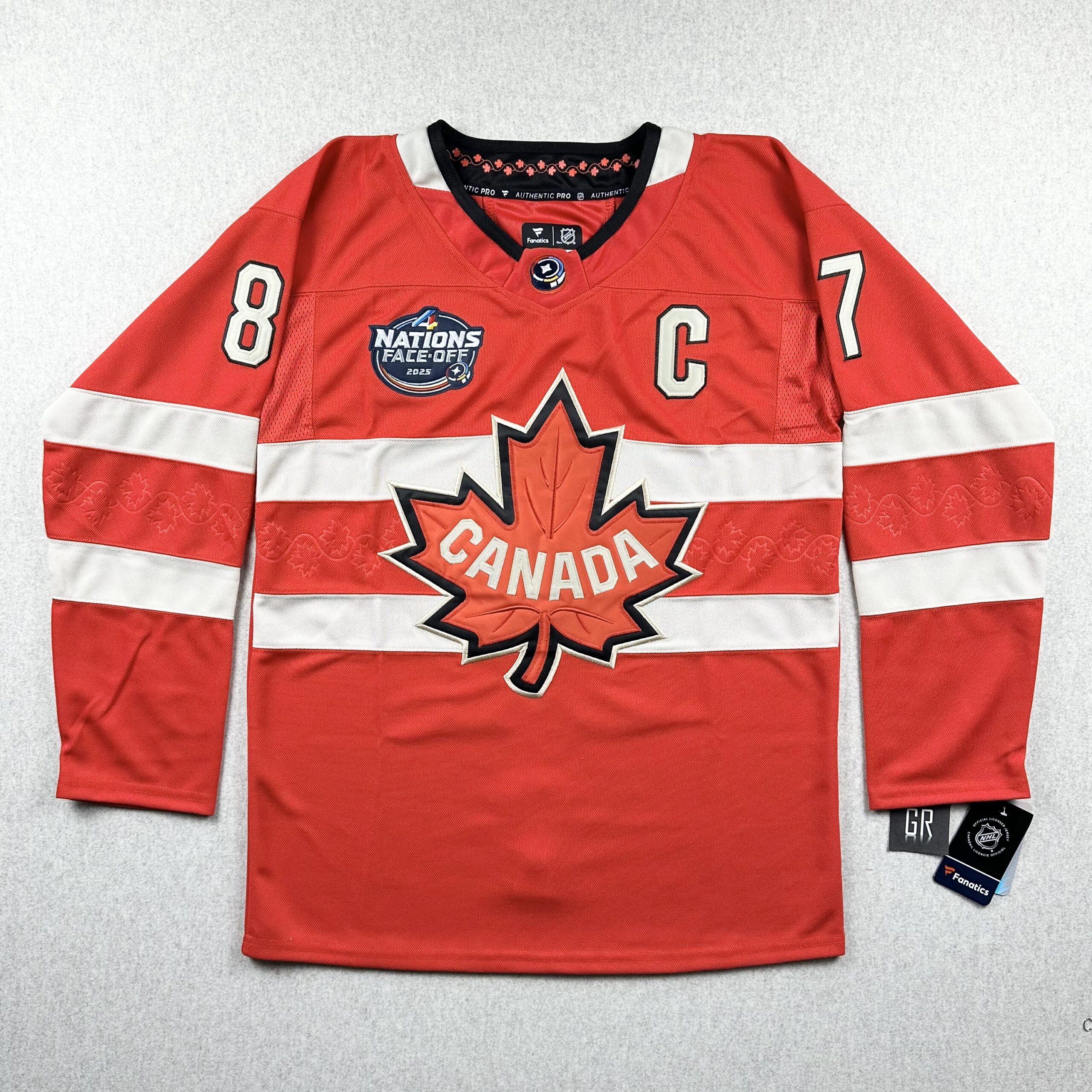 Sidney Crosby #87 Canada 4 Nations